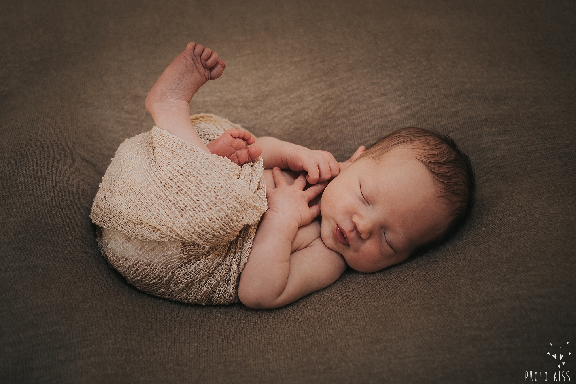 Herbstliches Newbornshooting in der Photowerkstatt Zirl 